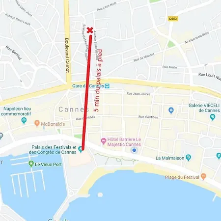 Apartment Close To The Train Station And The Palais Канны